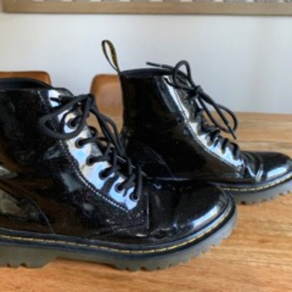 Doc Martens Patent Leather Boots